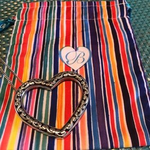 Brighton Contempo Love Long Heart Necklace